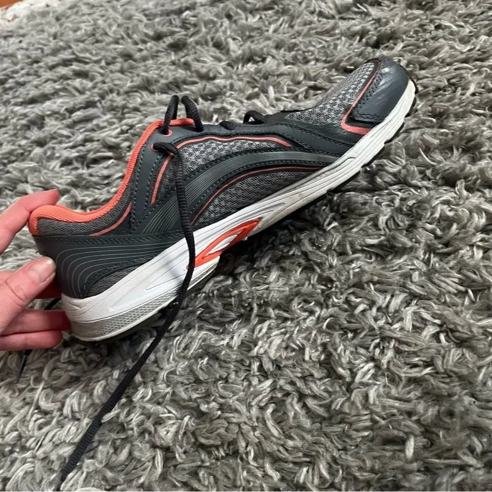 Ryka grey and orange sneakers size 9